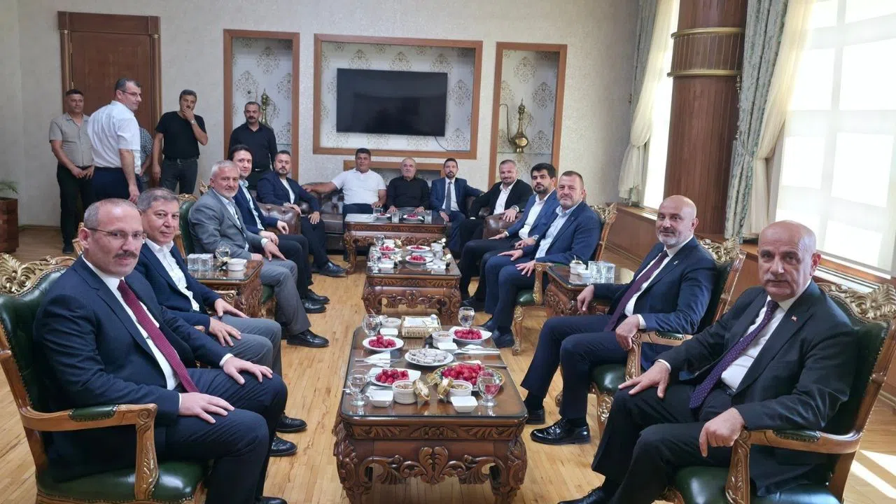 AK Parti Kahramanmaraş’tan Türkoğlu’na Ziyaret