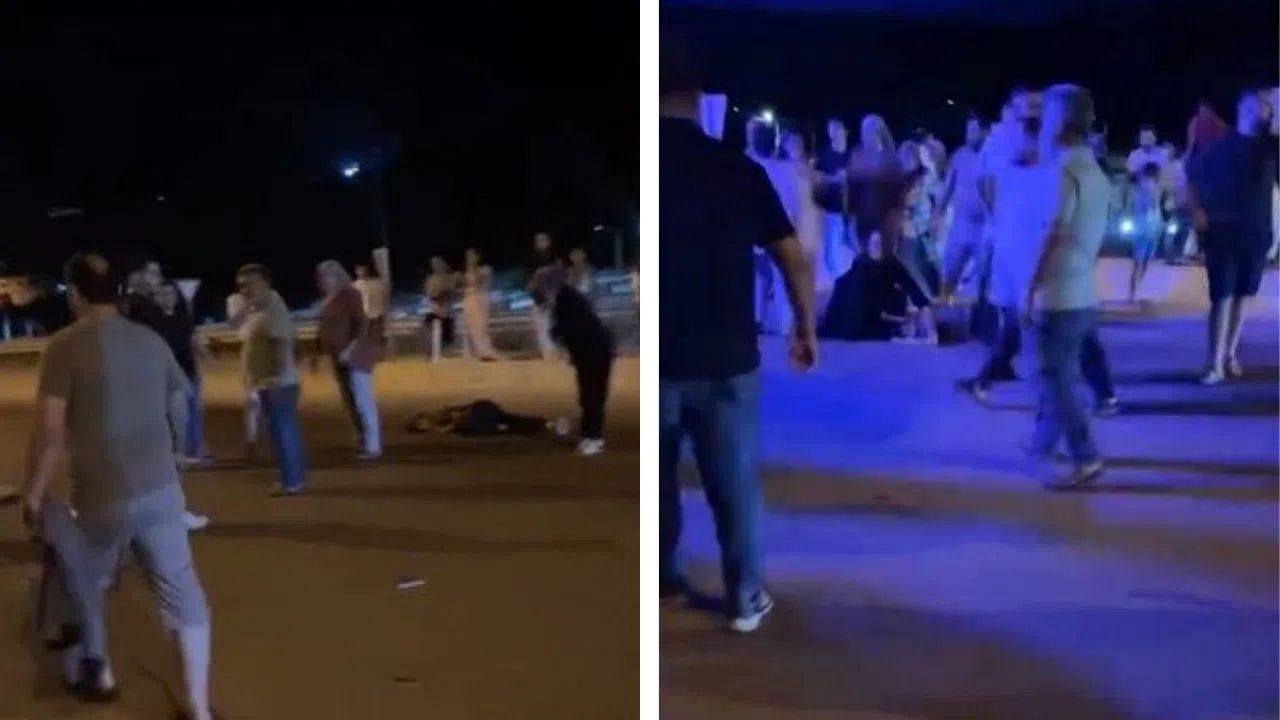 Anne ve Çocuğuna Otomobil Çarptı