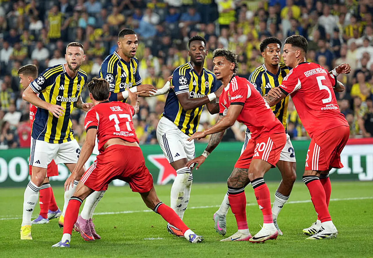 Fenerbahçe, Şampiyonlar Ligi’ne Veda Etti: Benfica 1-0 Fenerbahçe