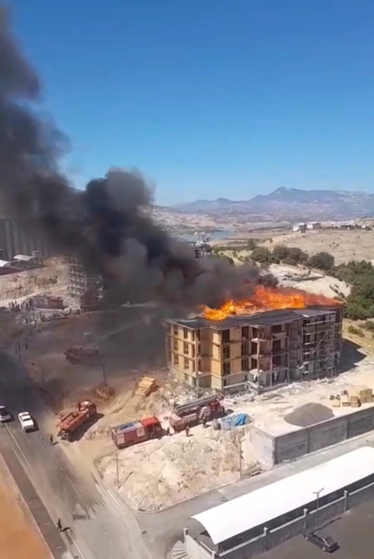 Kahramanmaraş Orman Bölge Müdürlüğü’nün Yeni Binasında Yangın