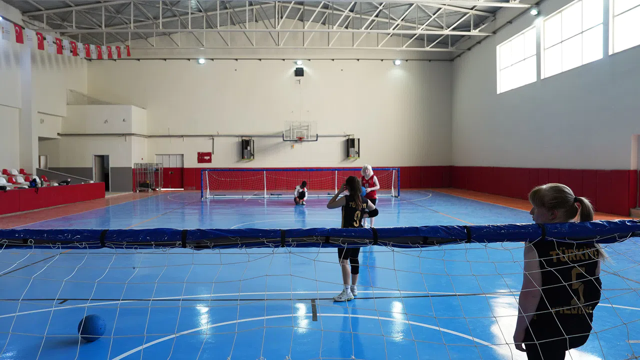 Kahramanmaraş’ta Goalball İçin İlk Özel Salon Açıldı