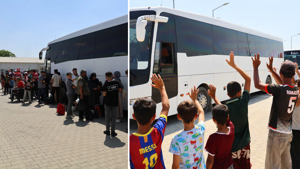 Gönüllü Geri Dönüşte 160 Suriyeli Daha Ülkesine Uğurlandı