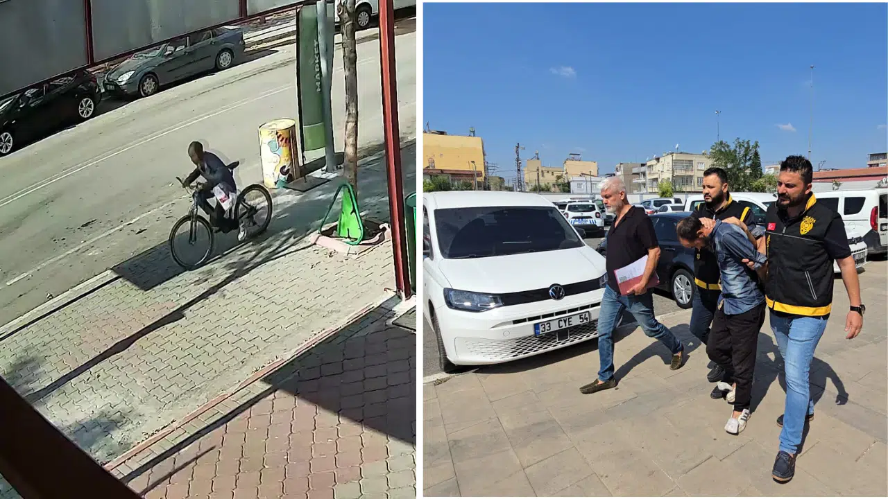 Güvenlik Kameralarıyla Yakalanan Bisiklet Hırsızı Tutuklandı