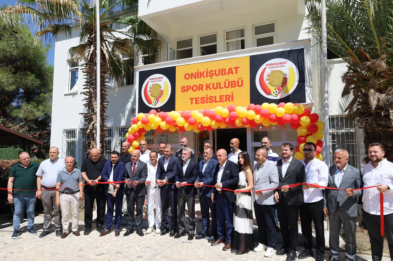 Kahramanmaraş’ta Onikişubatspor Tesisleri Açıldı