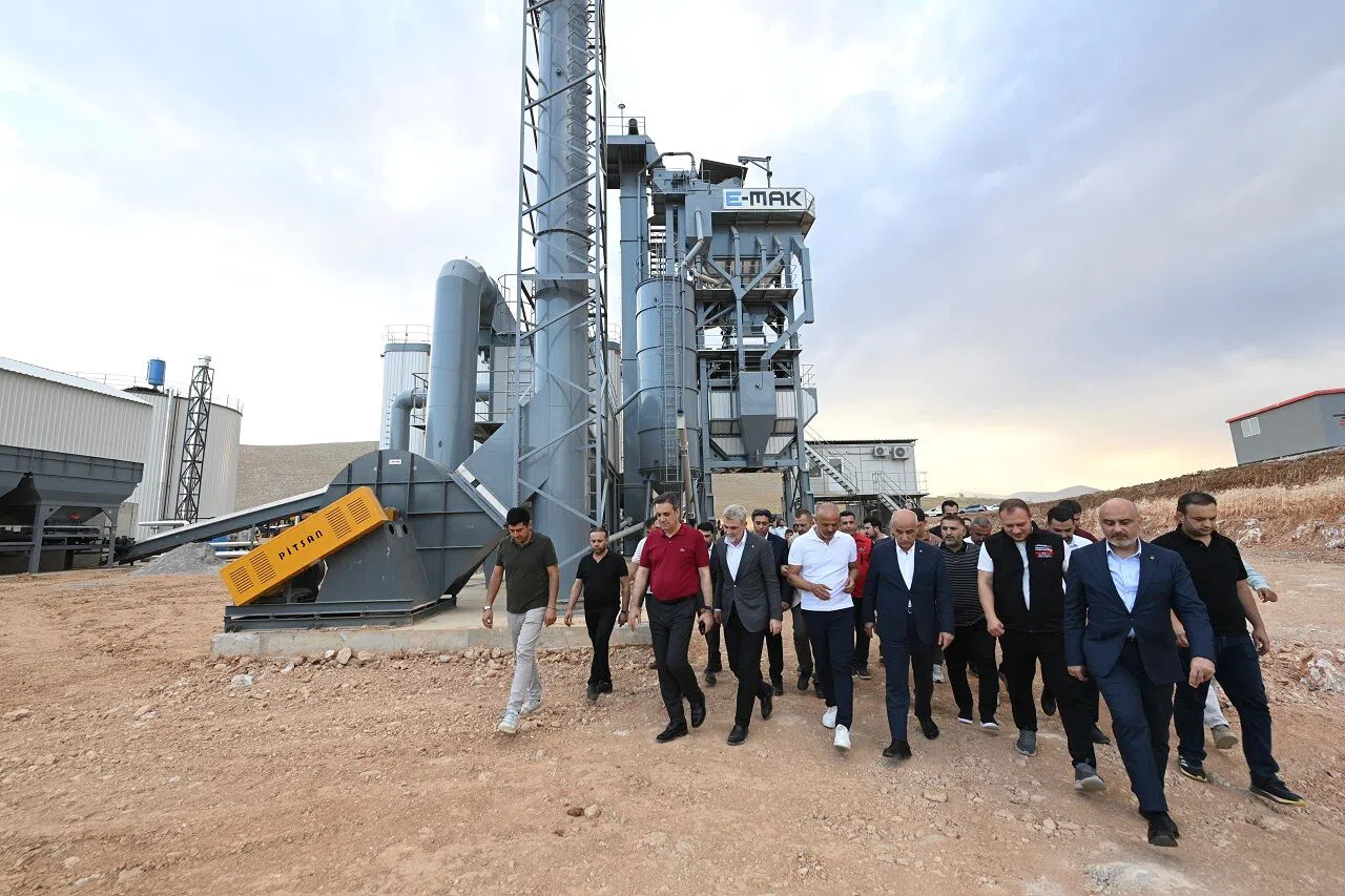 Kahramanmaraş’ta 700 Milyonluk Asfalt Tesisi Tamamlanıyor