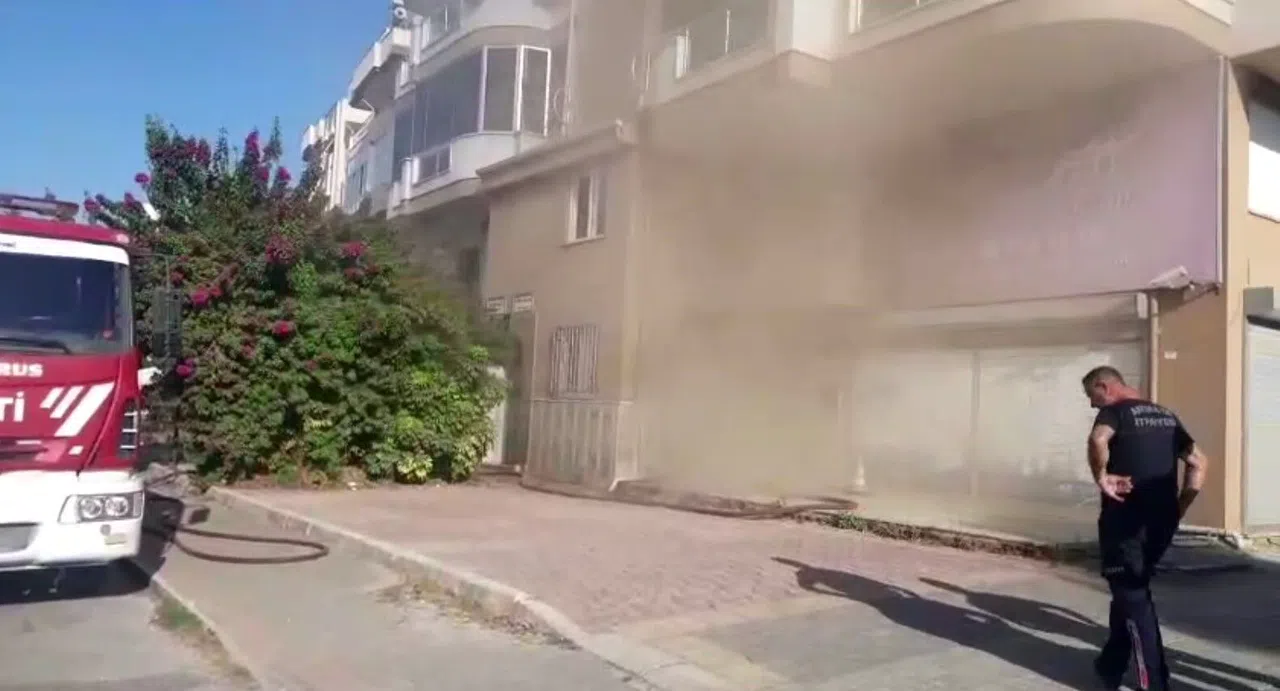 İş Yeri Yangını Ucuz Atlatıldı