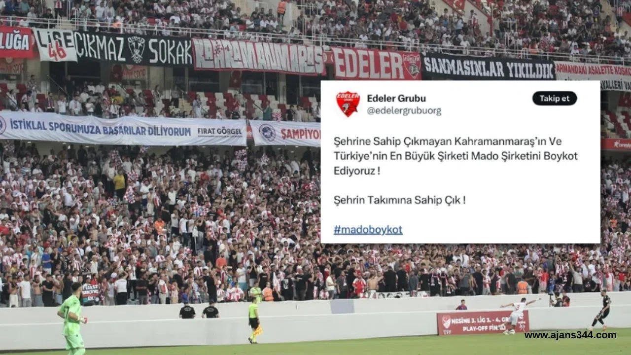 Kahramanmaraş Edeler Grubu'ndan MADO’ya Boykot Kararı