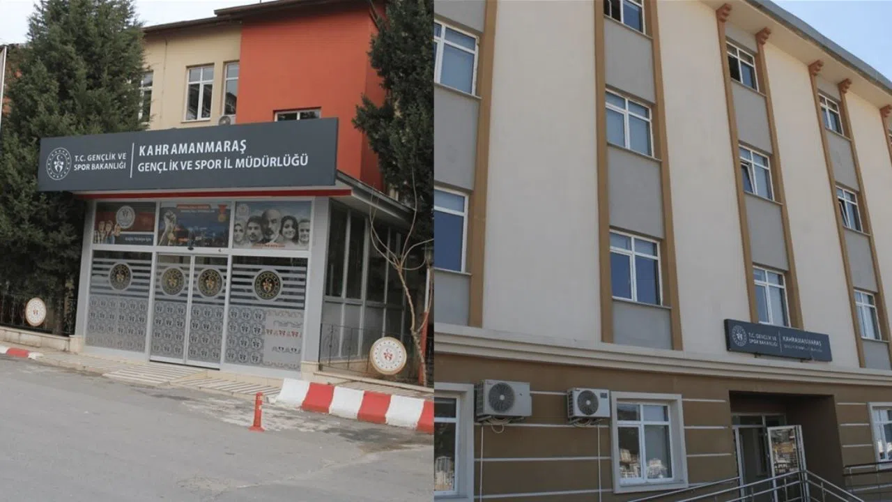 Kahramanmaraş Gençlik ve Spor İl Müdürlüğü Binası Yıkılıyor