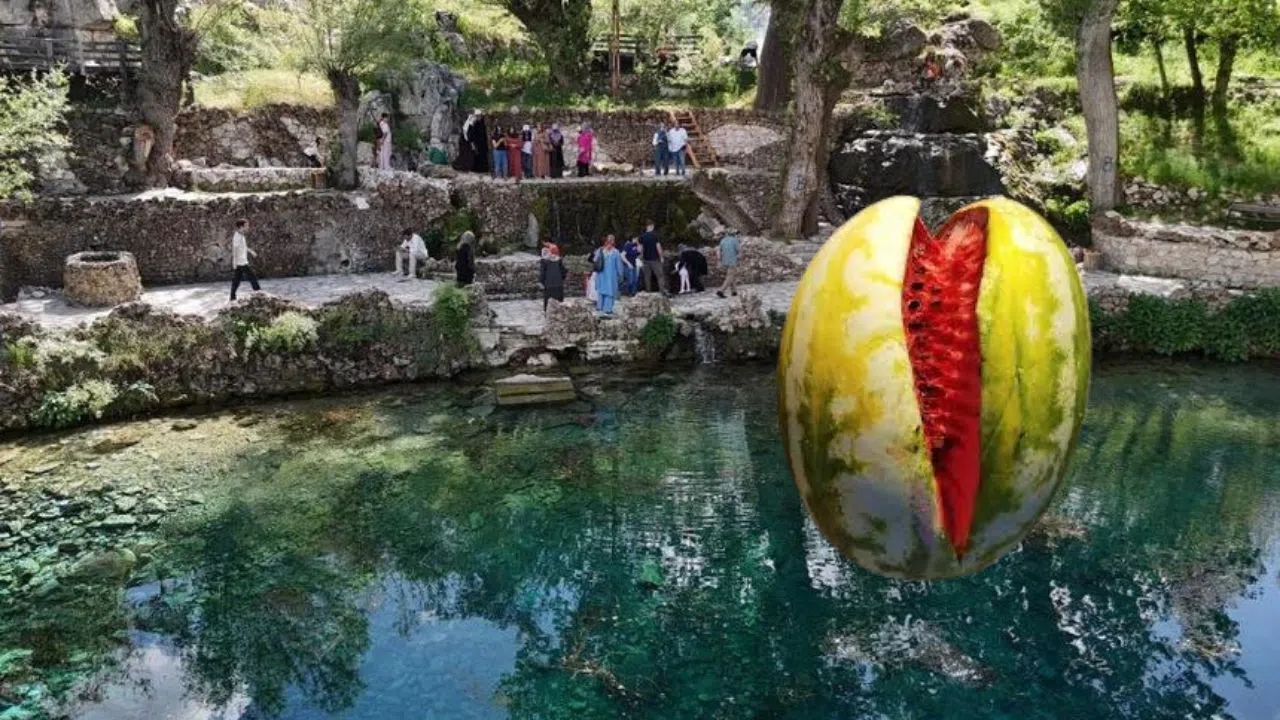 Kahramanmaraş’ın Karpuz Çatlatan Gölü