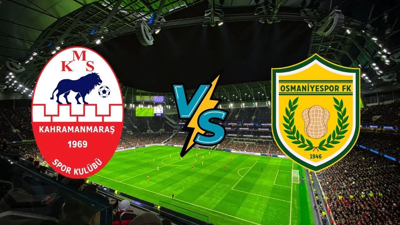 Kahramanmaraşspor ile Osmaniyespor Karşı Karşıya Gelecek
