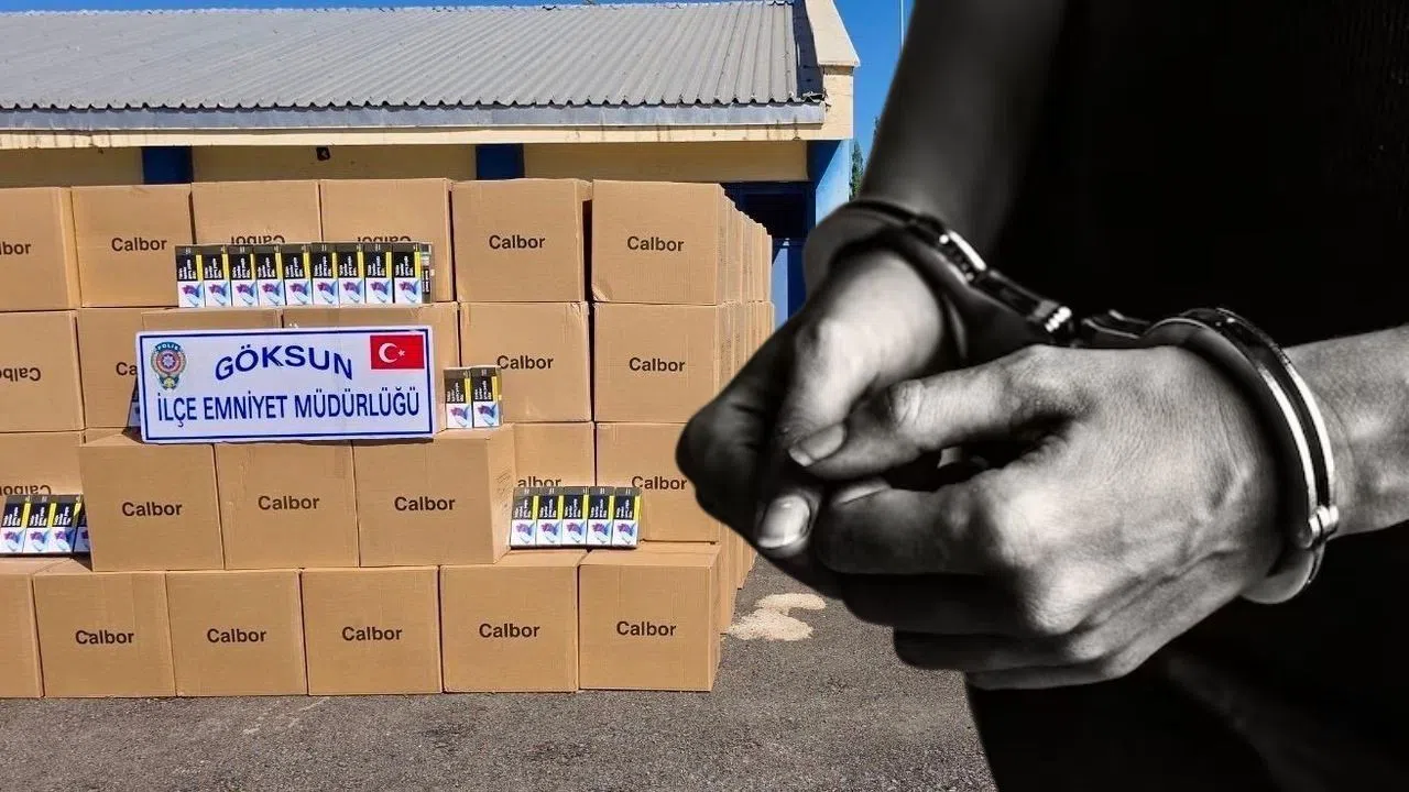 Kahramanmaraş’ta 6 Milyon Kaçak Makaron Yakalandı