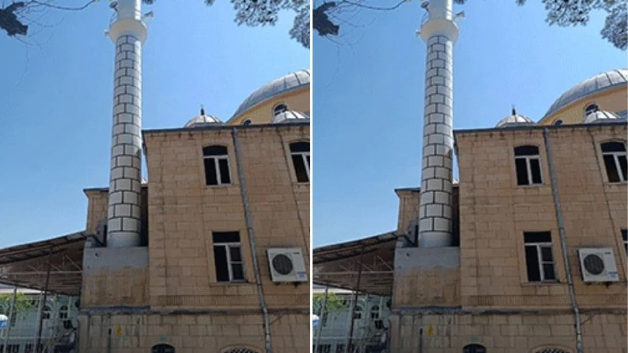 Kahramanmaraş’ta Kümbet Camii’ne Sac Minare Tepkisi