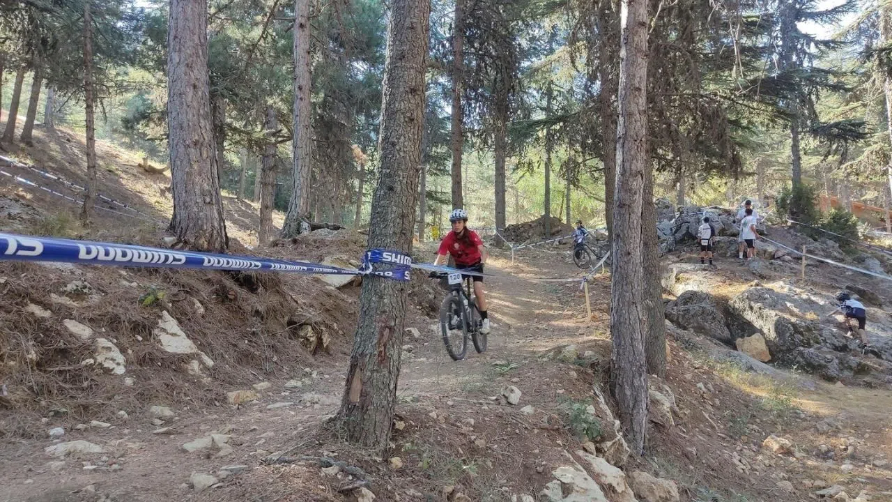 Kahramanmaraş'ta Nefes Kesen Dağ Bisikleti Yarışı