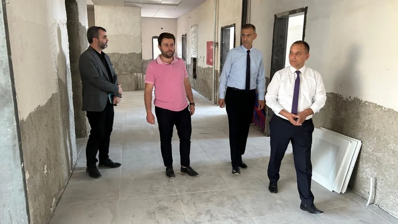 Kahramanmaraş’ta Okul İnşaatları Yerinde Görüldü