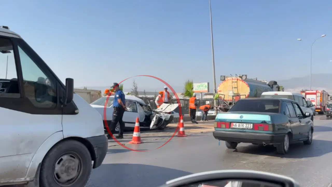 Kahramanmaraş’ta Sulama Aracına Arkadan Çarptı