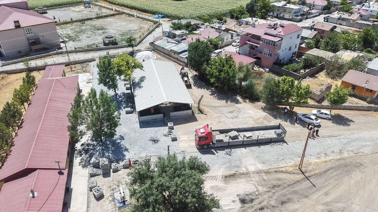 Elbistan Alembey Sosyal Tesisine Üstyapı Düzenlemesi