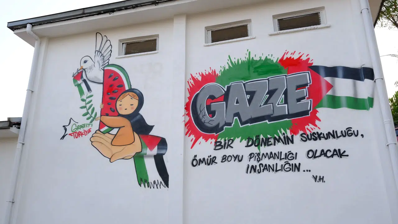 Kahramanmaraş’ta Filistin Temalı Sanatla Farkındalık