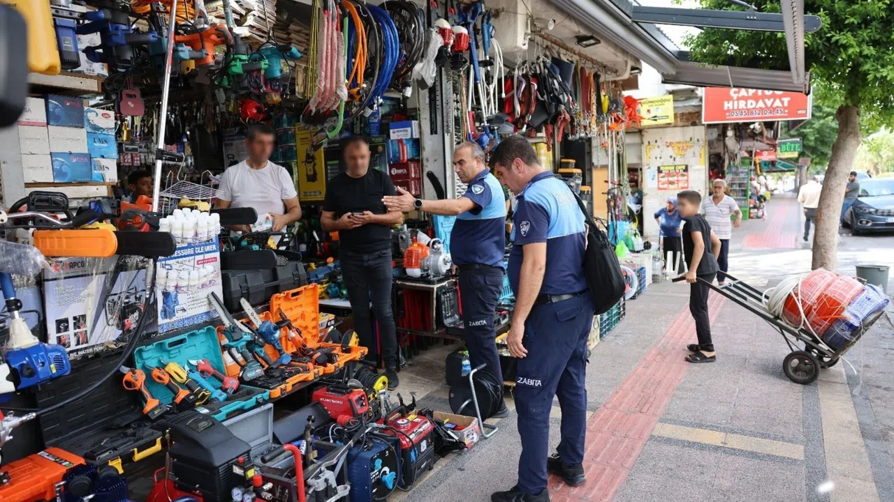 Kaldırım İşgallerine Karşı Sıkı Denetim Başlatıldı