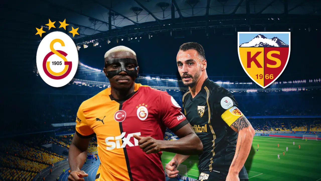 Kayserispor – Galatasaray Maçında Saat, Kanal ve İlk 11’ler Belli Oldu