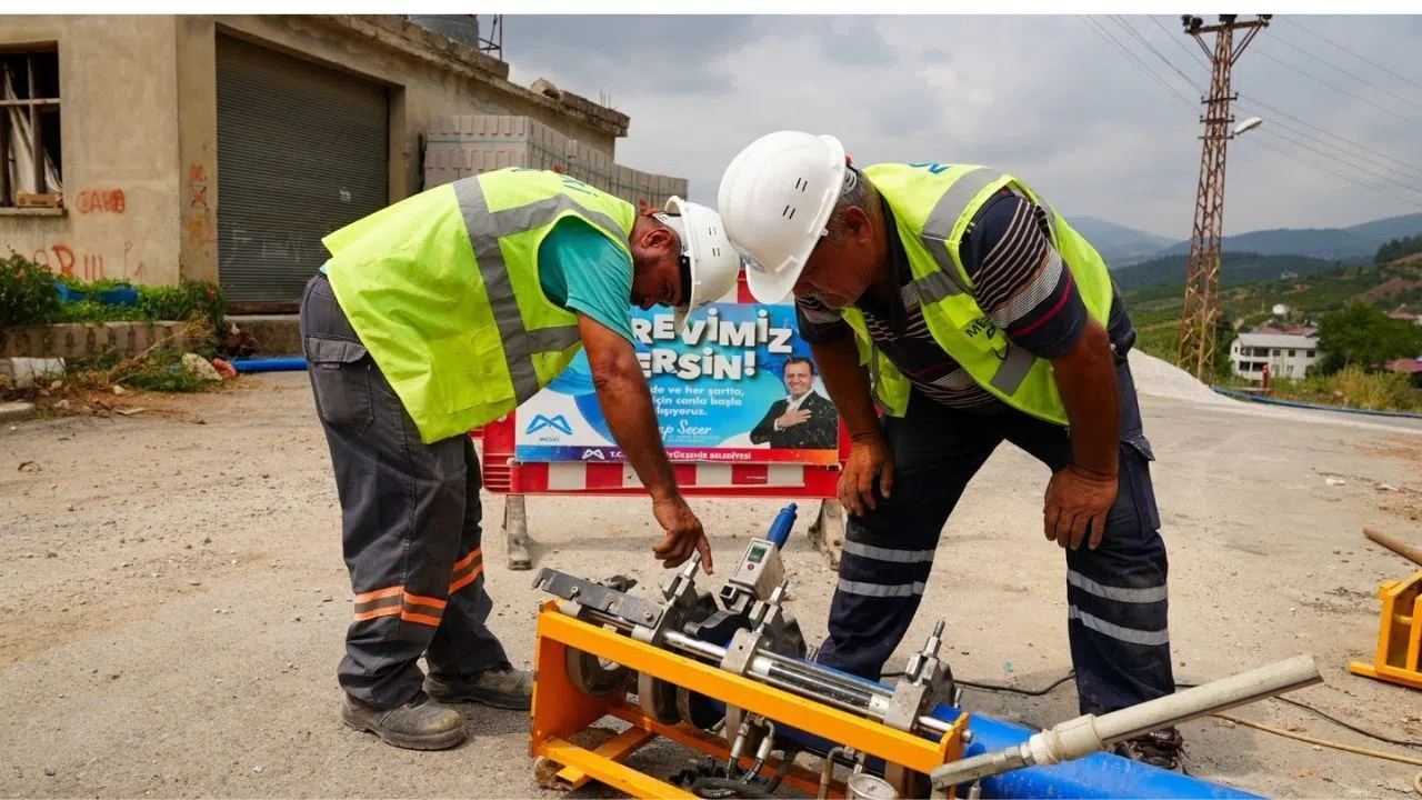 MESKİ, Altyapı Hattı Çalışmalarına Devam Ediyor