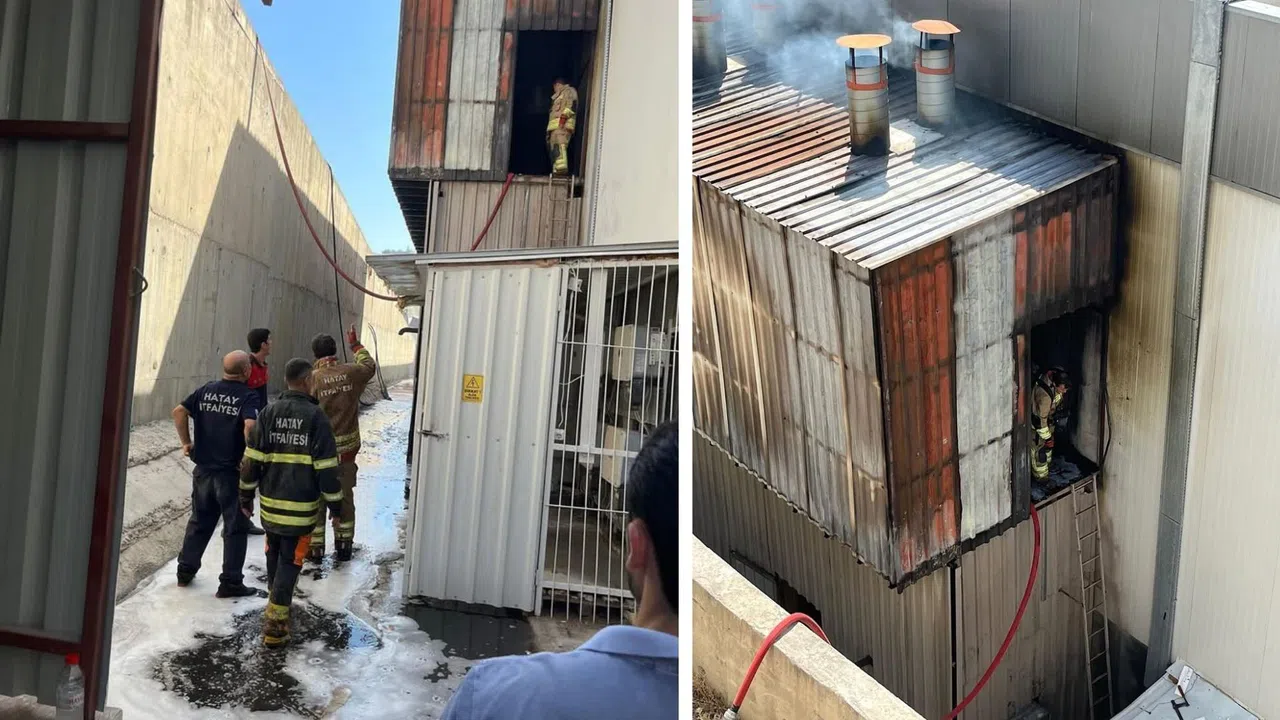 Mobilya Atölyesinde Alevler Paniğe Neden Oldu