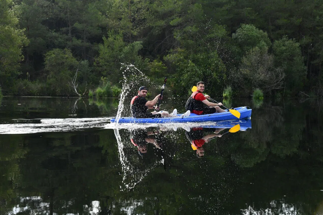 Nehirde Kano Heyecanı Büyük İlgi Gördü