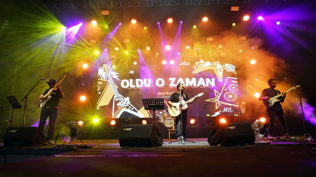 KAFUM’da Rock Coşkusu: “Oldu O Zaman” Kahramanmaraş’ı Salladı