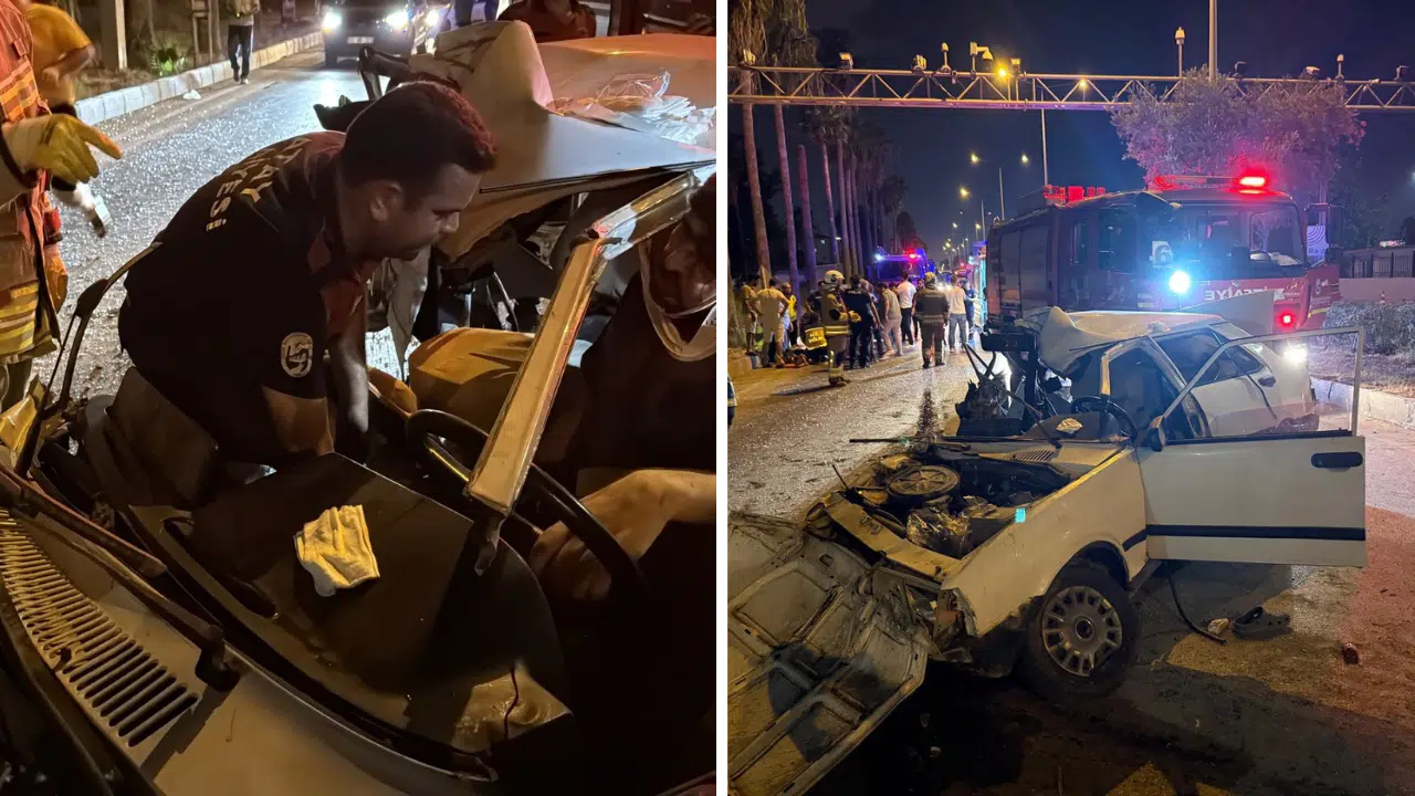 Otomobili Sürükleyen Kamyon Kazaya Yol Açtı: 1 Ölü, 3 Yaralı