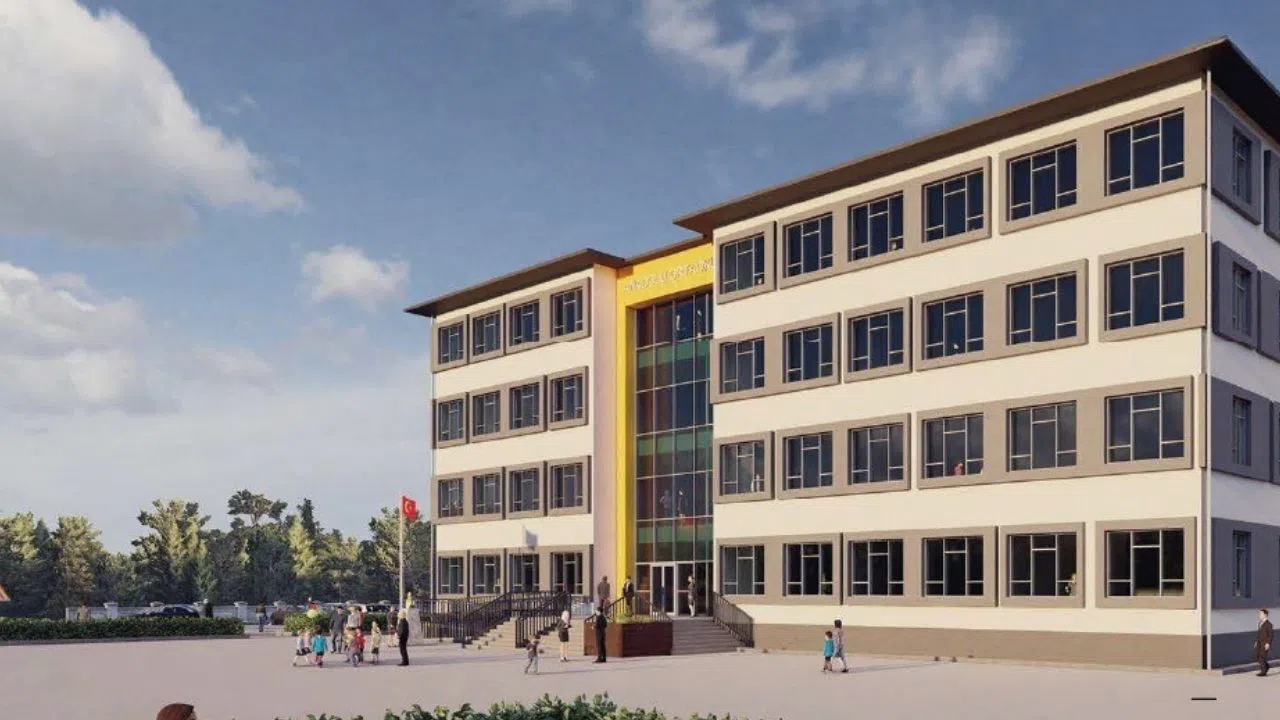 Pazarcık’ta Fatih Ortaokulu Yeniden İnşa Ediliyor