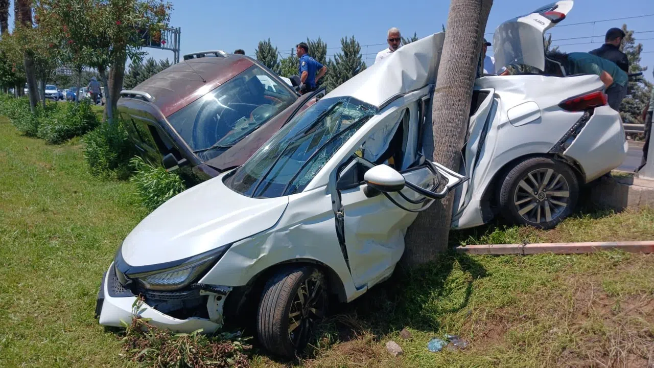 Polis Memurlarının Yaralandığı Feci Kazanın Görüntüleri Ortaya Çıktı