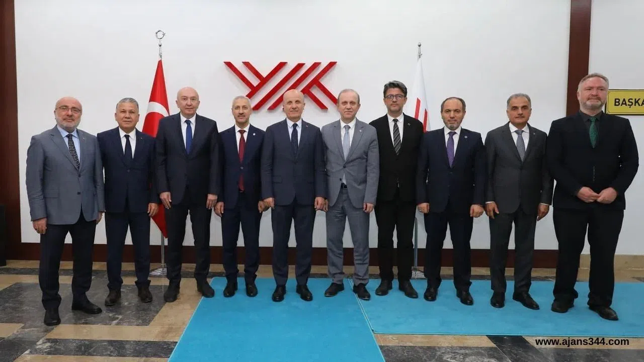 Rektör Yasım’dan YÖK Başkanı Özvar’a Hayırlı Olsun Ziyareti