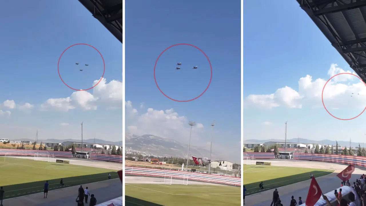 Savaşan Şahinler Filosu İstiklalspor’u Selamladı