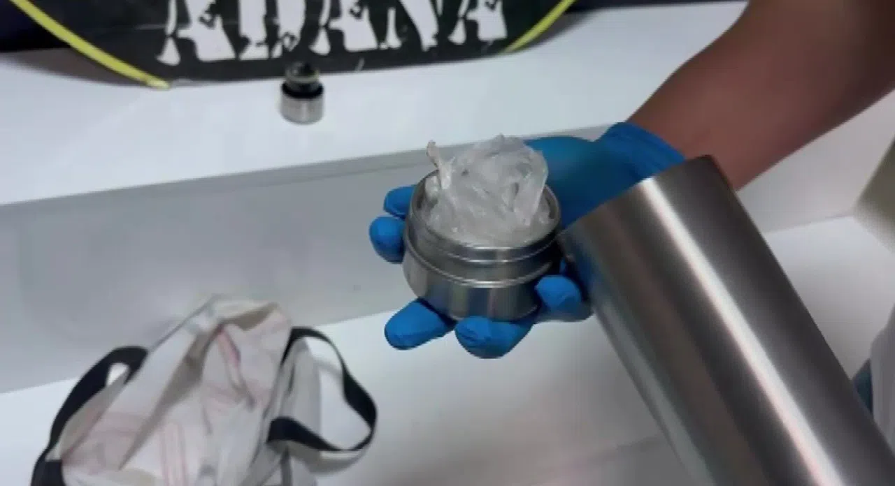 Termosa Zulaladığı Uyuşturucuyu Polis Buldu