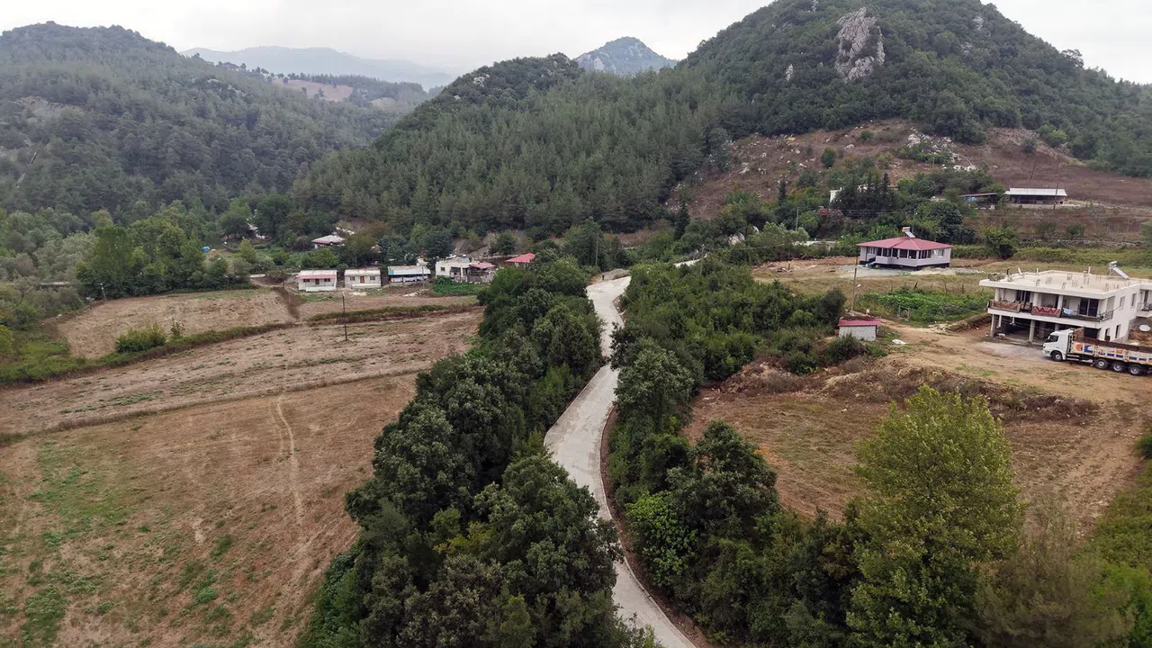 Andırın Kırsalında 10 Bin m²’lik Ulaşım Dönüşümü