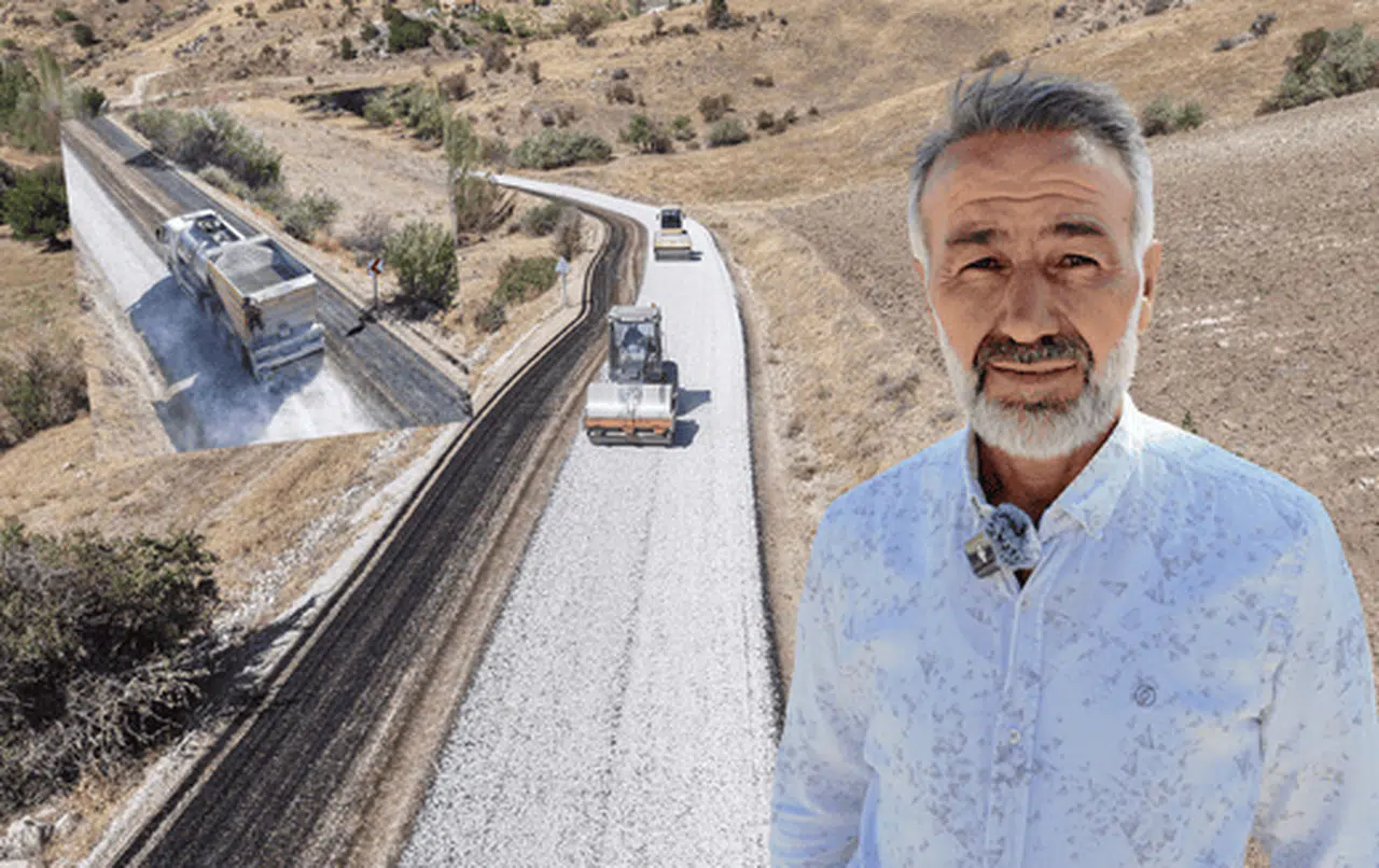 Afşin Dokuztay’da yollar yenilendi