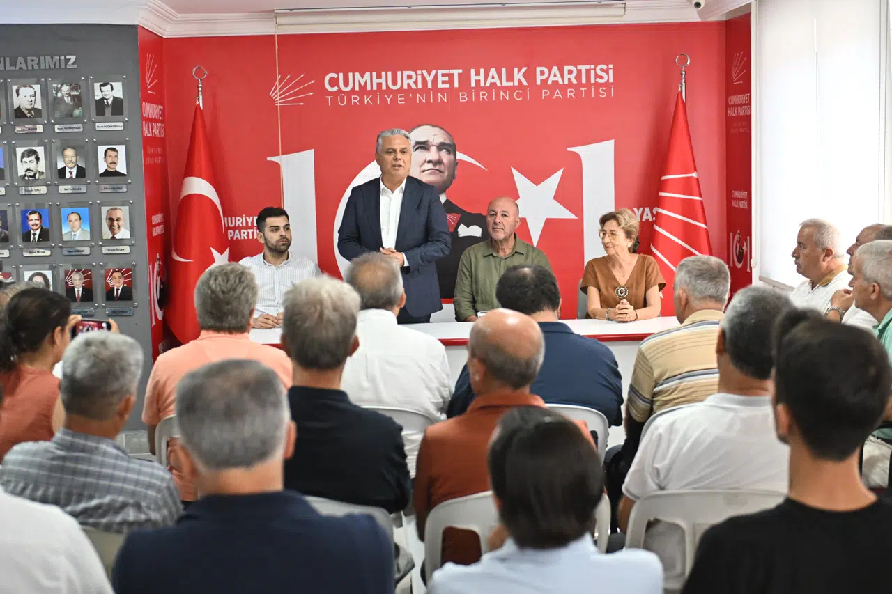 Antalya Muratpaşa'dan Alanya'ya 'geçmiş olsun' ziyareti