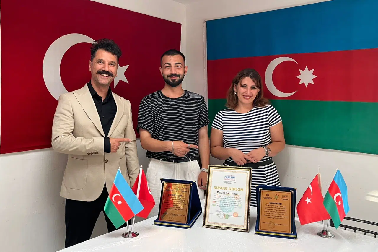 Azerbaycan Bakü'den Manisa'ya iki ödül