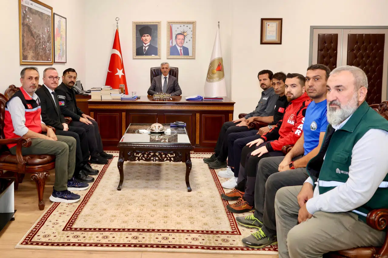 Kahramanmaraş Afet ve Acil Durum Platformu’ndan Vali Ünlüer’e ziyaret