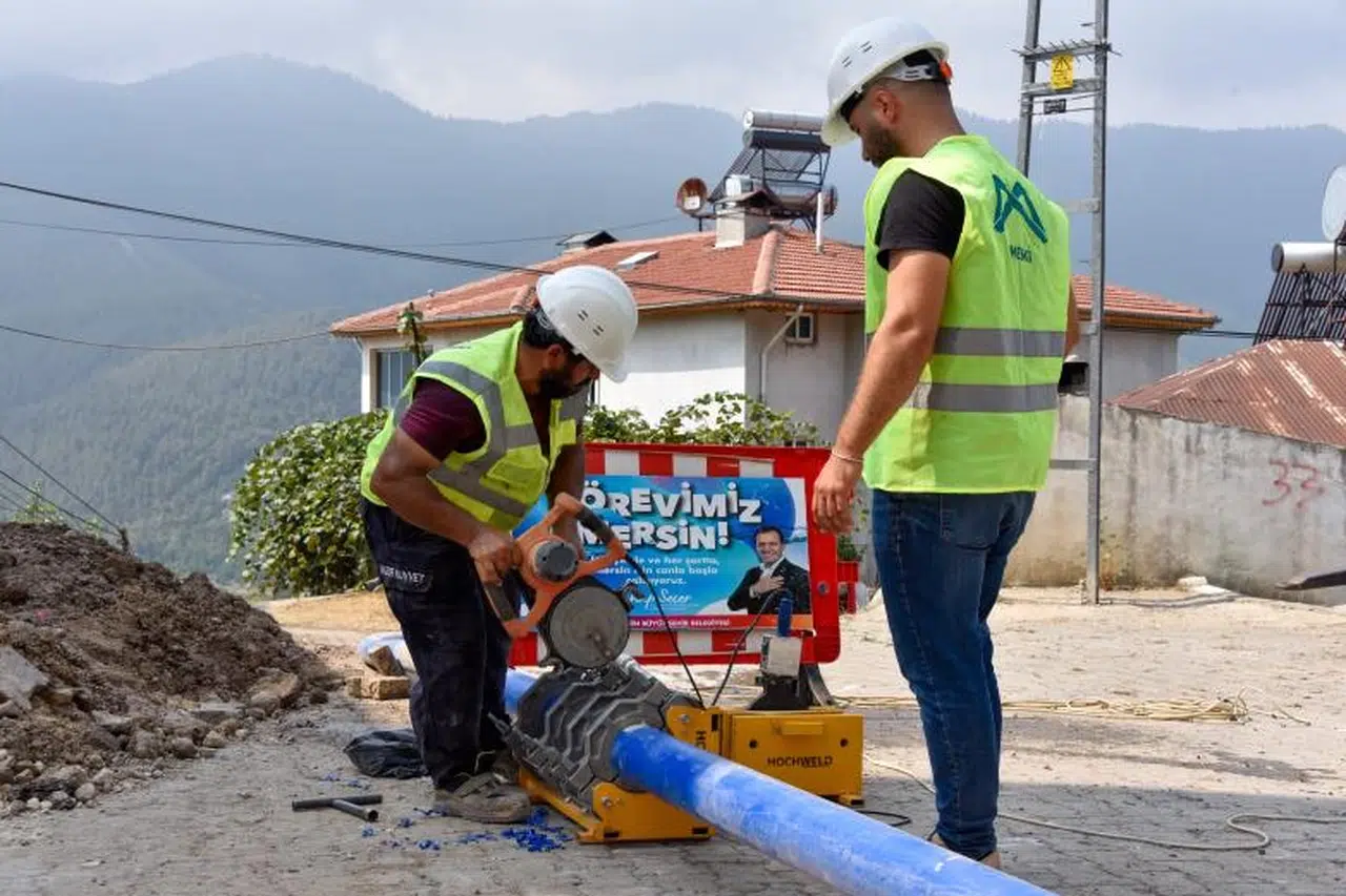 Mersin’de su altyapısı güçleniyor