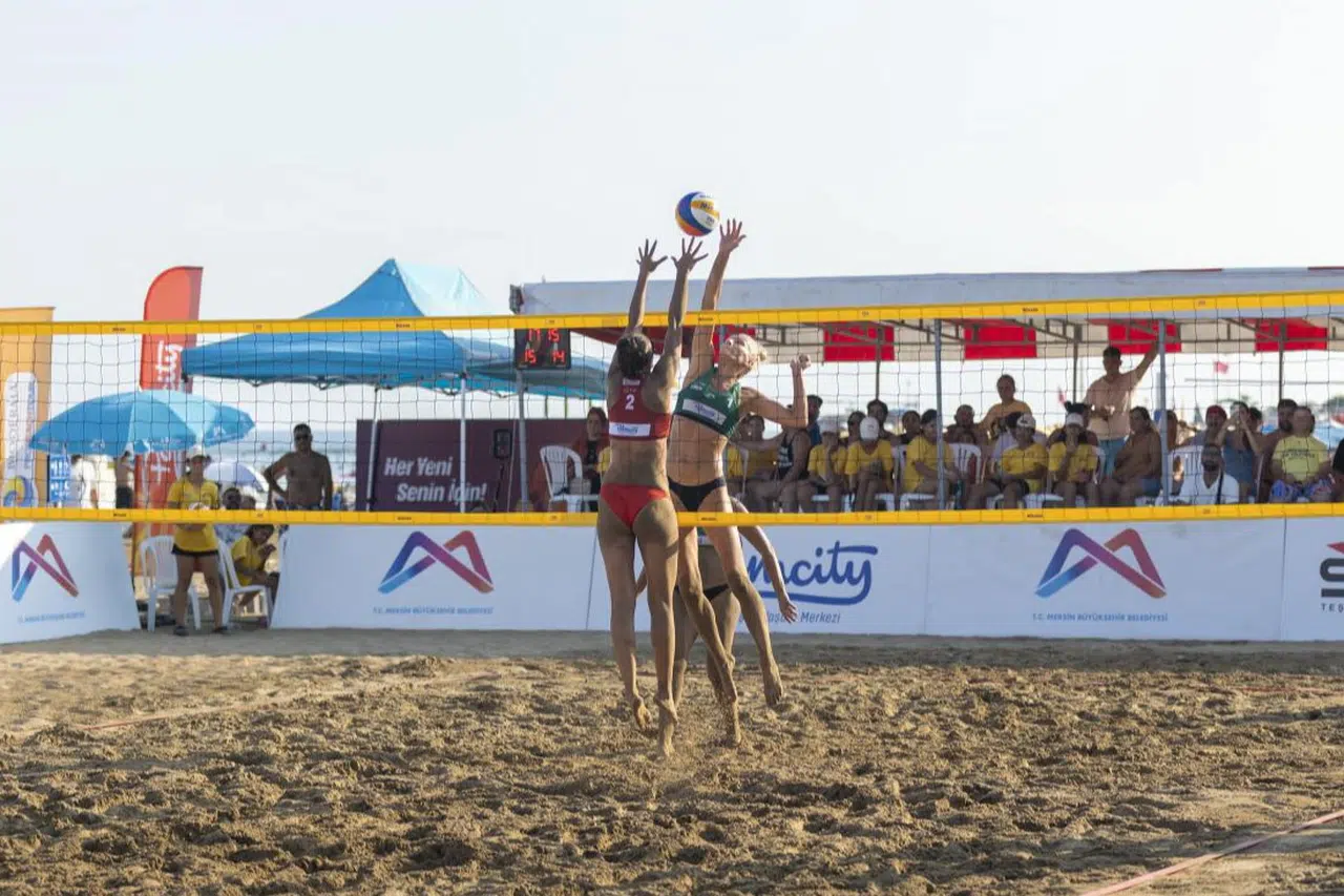 Mersin'de Uluslararası Plaj Voleybolu heyecanı başlıyor
