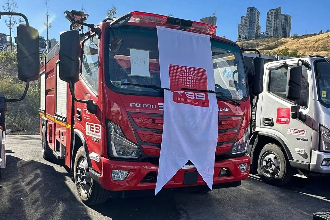 TBB’den itfaiye aracı desteği