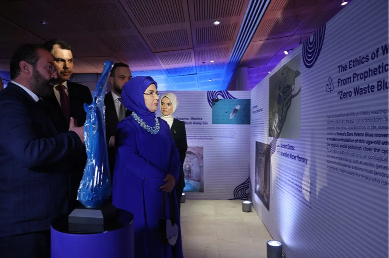 Türkiye'den New York'ta "Sıfır Atık Mavi-Damla Damla" Sergisi'