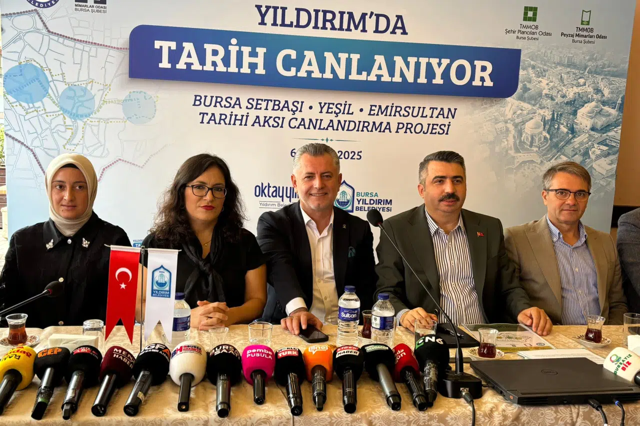 Yıldırım'dan Bursa'nın tarihi kimliğine vurgu... Setbaşı-Yeşil-Emirsultan aksı canlanıyor