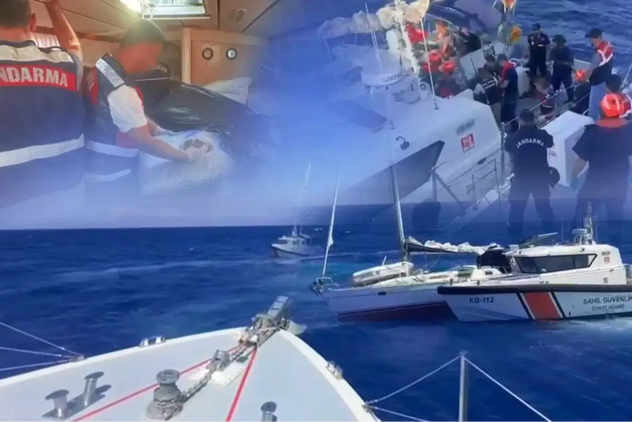 Mavi Vatan’da 210 kilo skunk operasyonu: 2 şüpheli yakalandı