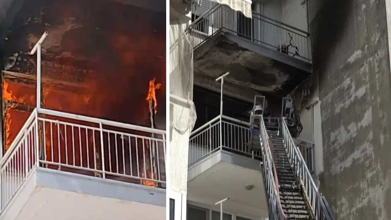 Apartman Dairesinde Çıkan Yangın Mahallede Paniğe Yol Açtı