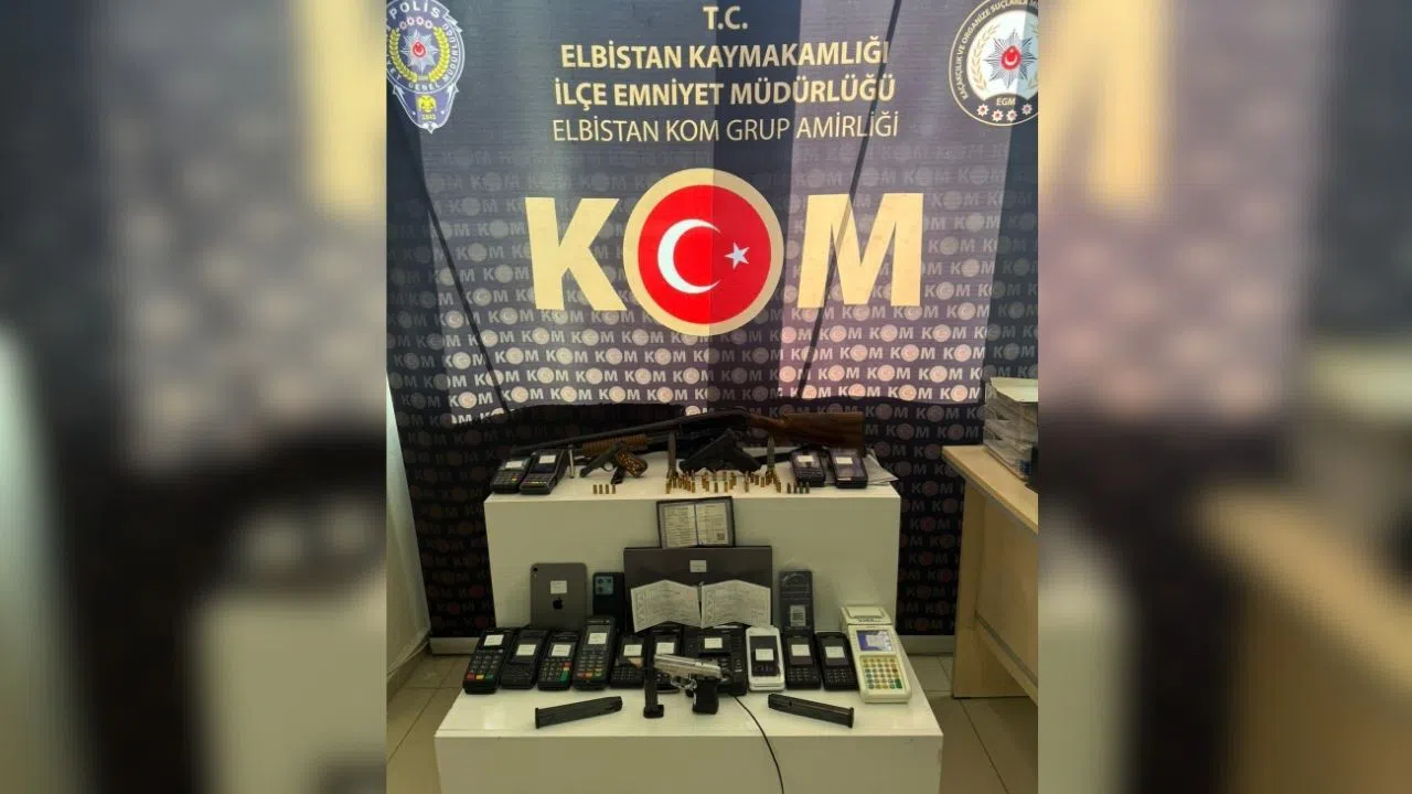 Kahramanmaraş’ta Tefecilik ve Yağma Operasyonu: 8 Gözaltı