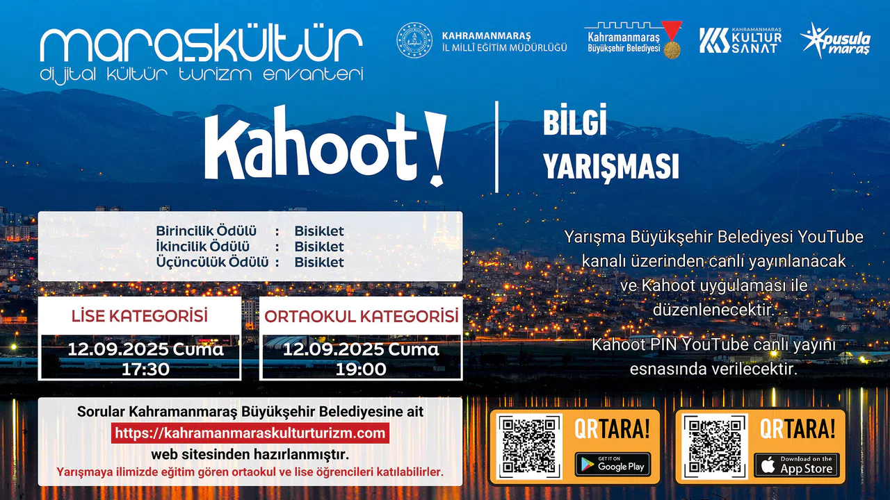 Gençler Kahramanmaraş’ın Değerleri İçin Yarışacak