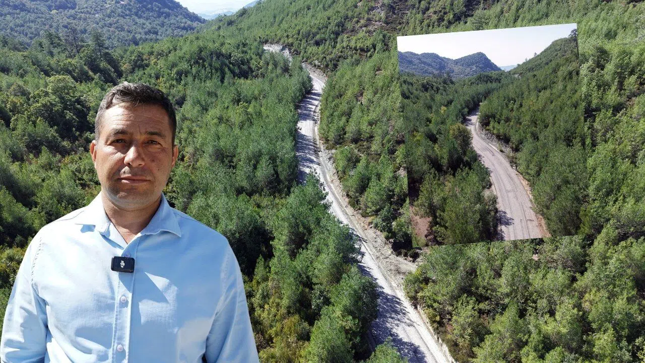 Camuzluk’un 7 Kilometrelik Yolu Büyükşehir’le Yenilendi