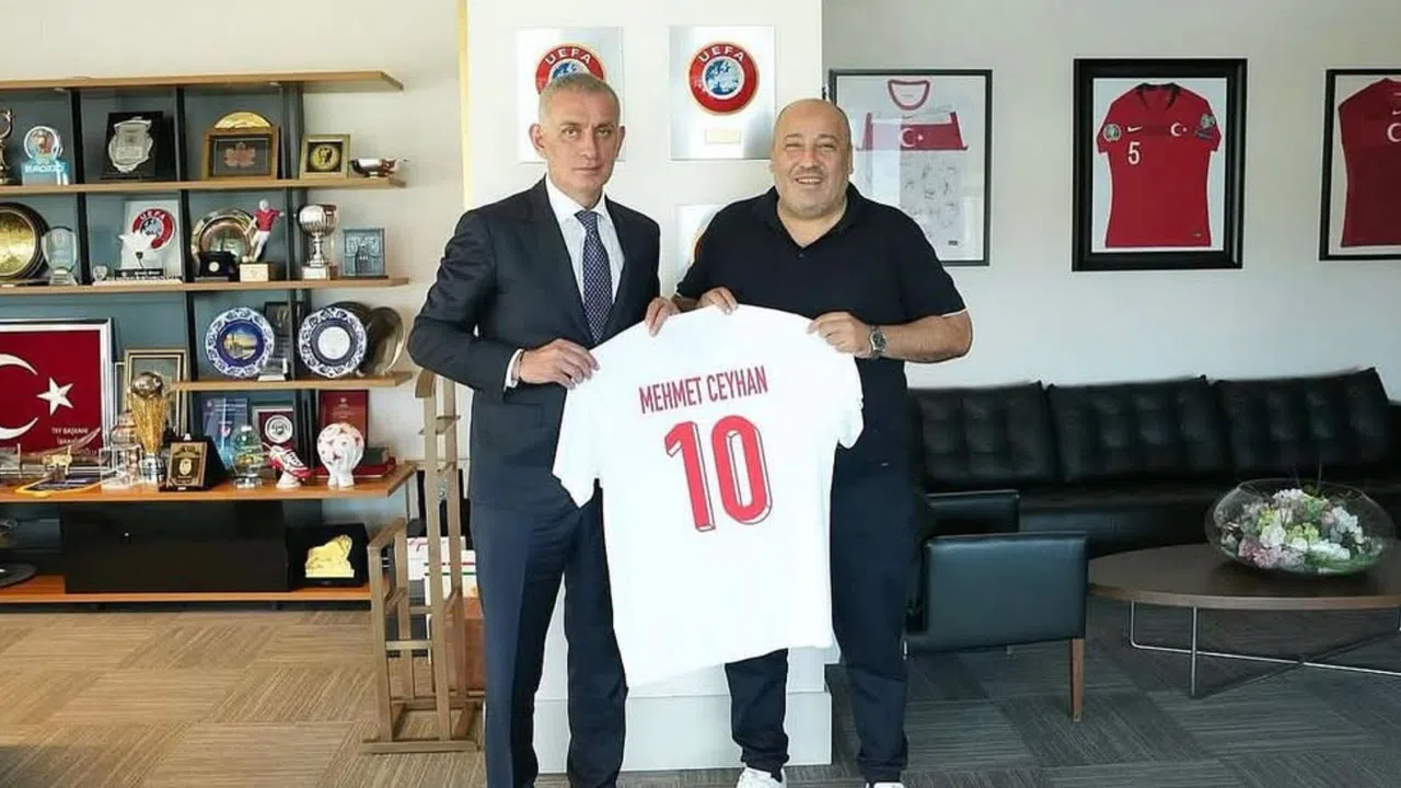 Dr. Fatih Mehmet Ceyhan’dan TFF Başkanı ’na Ziyaret
