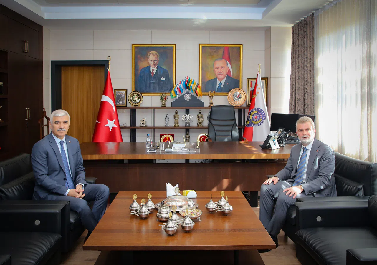 Başkan Görgel’den Emniyet Müdürü Yiğit’e Hayırlı Olsun Ziyareti